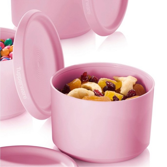 Tupperware 8 pc (set 4) serve and store food storage canister set - Picture 3 of 7